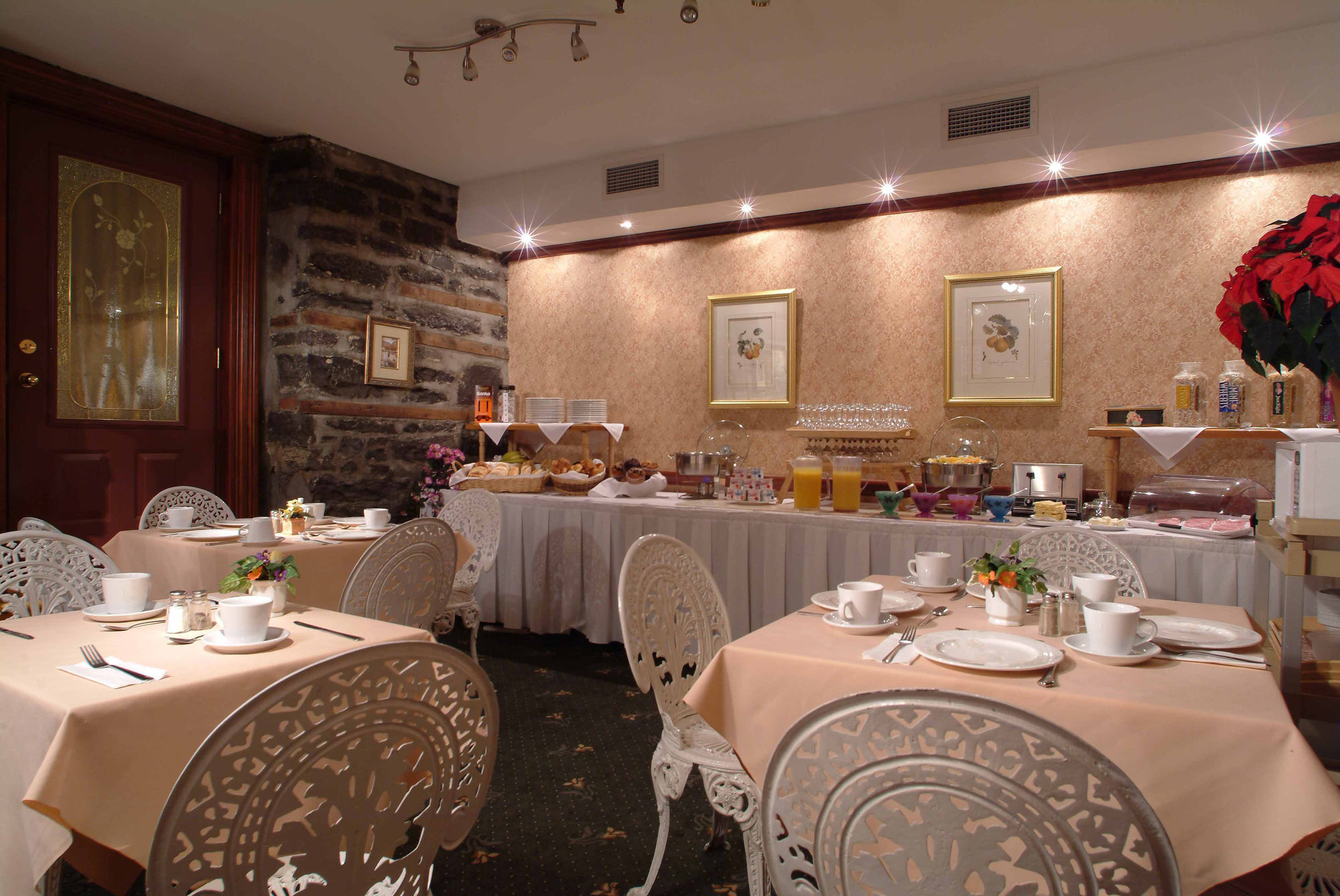 Auberge Le Jardin D'Antoine Montreal Restaurante foto